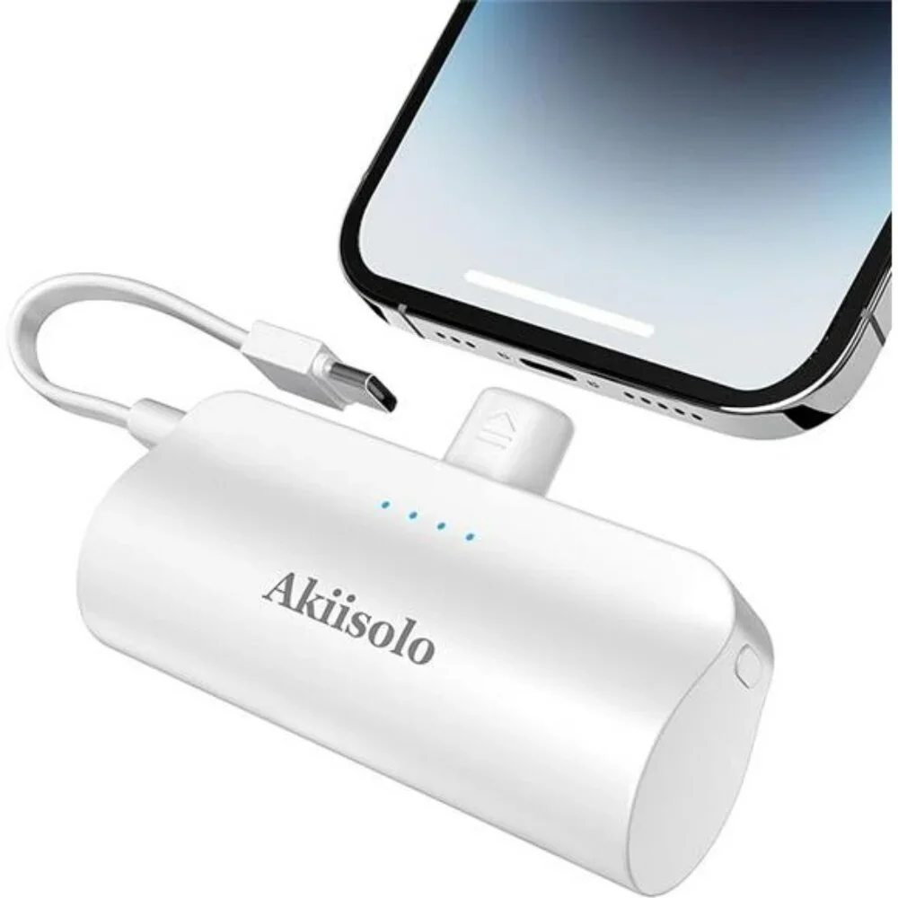 Mini Portable Charger Power Bank Fast Charging Battery Pack for iPhone and AirPo